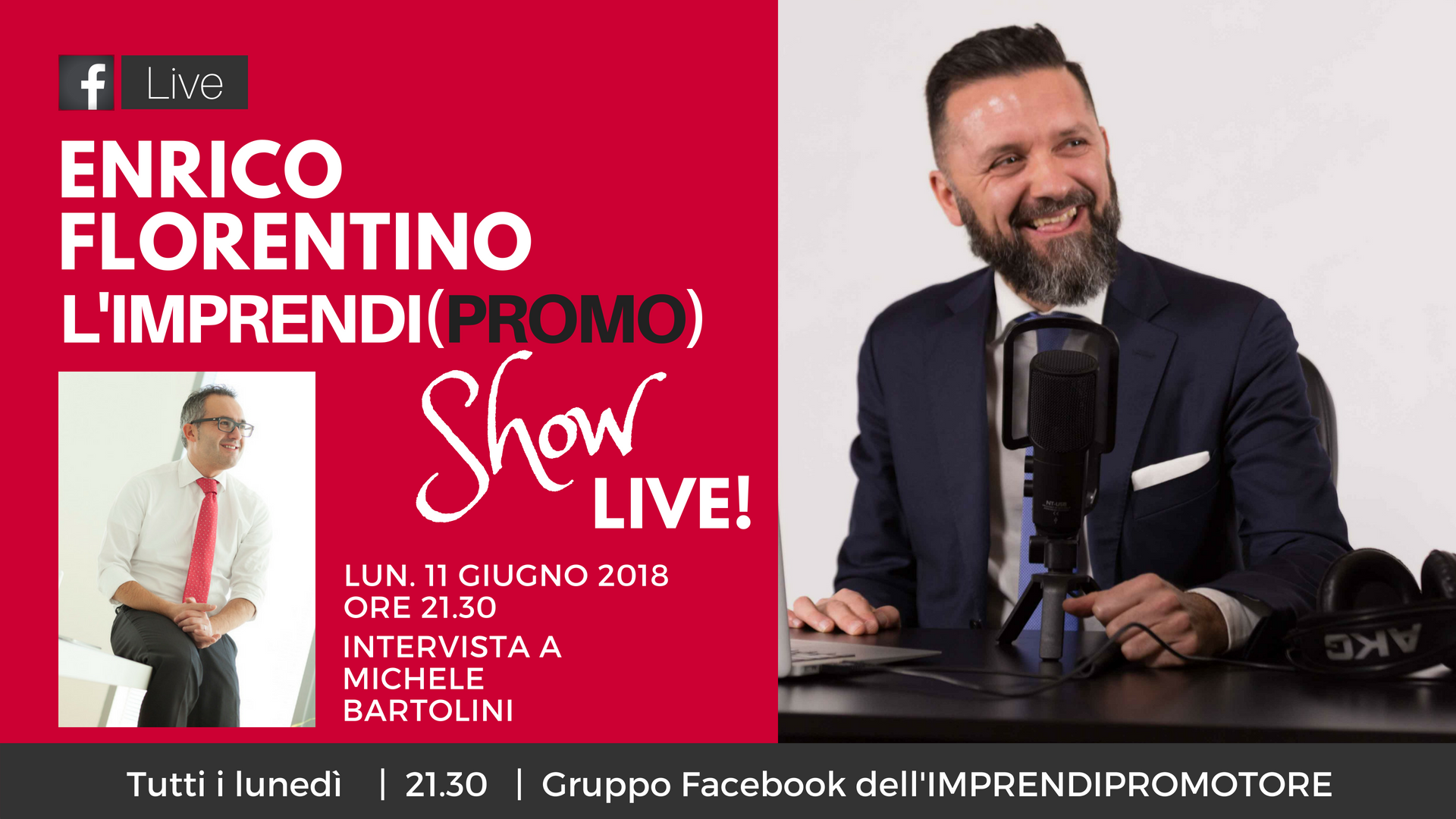 Imprendipromoshow N. 19 Michele Bartolini L Imprendi promo tore